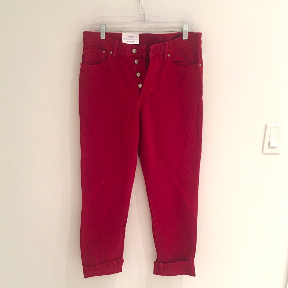 H&M Red Jeans